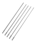 Huge Heavy Duty Long Screwdriver Bits Set With 5 Pieces Including Master PH1 And PH2 Sizes Perfect For Electric Drills And Manual Gear During Metal Construction Fix It Projects Around The Workplace, 5 long steel bits