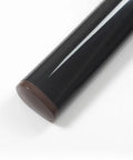 Close up of black scabbard tip for a 41 Inch Polypropylene Katana Sword For Training With Black Scabbard High Toughness Practice Blade