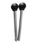 Two Pack Stainless Steel Weight Stack Pins For Gym Machines Easy Load Weight Lifting Pins Eleven Point Five Centimeters Long By One Centimeter Wide