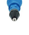 Close-up of a nozzle tip for the Hassle Free Cordless Rivet Nut Gun With Four Swap Out Nozzle Tips For Fast Insert Nut Driving And Universal Power Drill Adapter Go To Gear For Weekend Warriors Shop Projects.