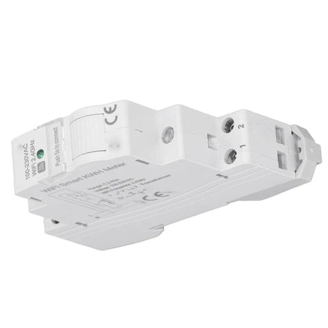 Smart Power Energy Meter Home Electricity Monitor Track Kwh Usage For High Load Appliances With Plug And Play App Control