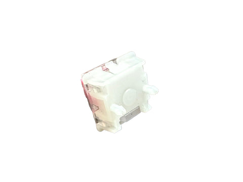 Sticky Rice V2 Hall Effect Linear Keyboard Switches For Gaming Universal Hall Effect Keyboards Compatibility With Wooting Corsair Keychron 70 Switch Set, white and pink switch
