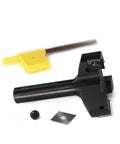 12.7mm Router Bit With 1/2 Inch Shank For Spoilboard Surfacing And Planing, 3-wing carbide insert, includes 10 matching inserts