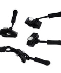 Zipper Pull Repair Kit For Clothing Backpacks Tents And Outdoor Gear Durable Black Plastomer Pulls For No Hassle Quick Replacement