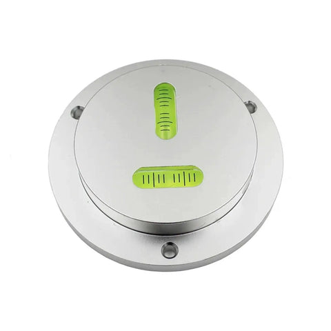 Heavy Machinery Mechanical Spirit Level Bubble T-type XY Dual-axis Leveling Tool Level Measuring Instrument 1PCS(Without Cover) top view