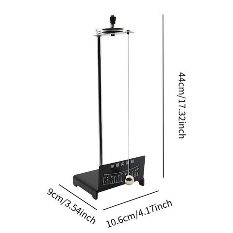 Kid Friendly Simple Pendulum Physics Experiment Kit For Classroom Demonstrations And Hands On Learning with dimensions