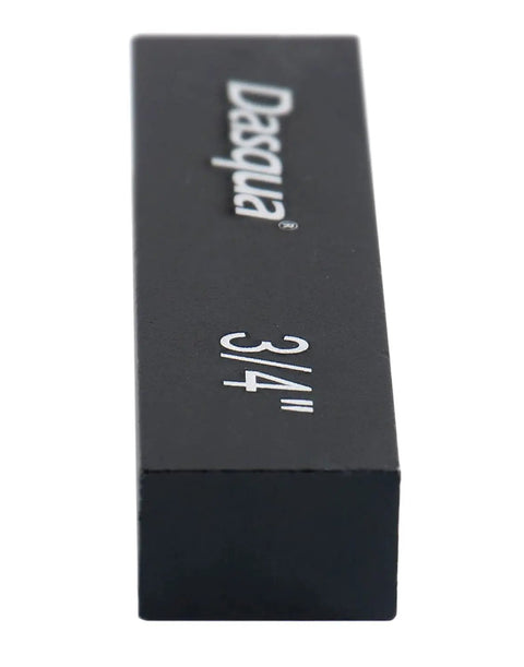 Fifteen Piece Inch Precision Setup Blocks Set From One Sixteenth To Three Quarters Inch Aluminum Black Anodized Pro Grade With One Two Three Block For Fence And Gauge Setup black 3/4 inch block close-up
