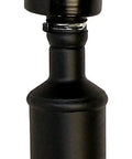 Close-up of Brand New Rear Driveshaft Assembly Two Piece With Center Support Bearing showing end joint and shaft detail.