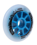 Inline Skate Wheels 90mm 100mm 85A Hockey Style Replacement Pack for Outdoor and Indoor Skating 4 Pack Durable Elastic Material