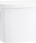 Corbelle 1.28 Gpf Toilet Tank With AquaPiston Flush Technology And Left Hand Chrome Trip Lever Included White Tank Only, Compatible With K-4144 Bowl System, showing white ceramic tank and chrome lever
