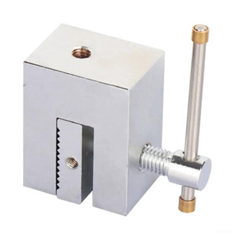 Stainless Steel Force Gauge Push Pull Clamp For Laboratory Testing, rock solid lab grade, cogging design for precision view