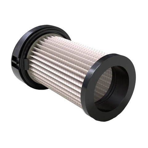 Replacement Vacuum Filter Compatible With Eye Vac Ev Pmf Pre Motor System, white filter with black casing for pro cleaning.