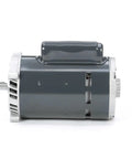 Straight-Shooting Heavy-Duty Oil Burner Motor, 3/4 HP, side view showing flange mount and sealed shaft connection.