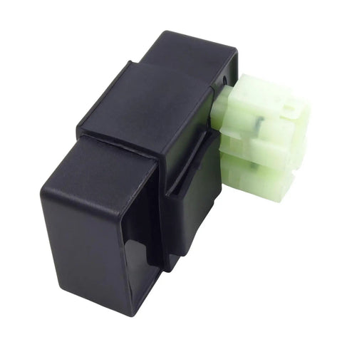 Gy6 6 Pin AC CDI Box Fits 49cc To 250cc Scooters ATVs Dirt Bikes Go Karts And Mopeds With Broad Compatibility, side view