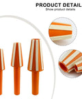 Spindle Cleaning Equipment Kit For CNC Machining Centers BT30 BT40 BT50, orange and beige felt cleaning tools.