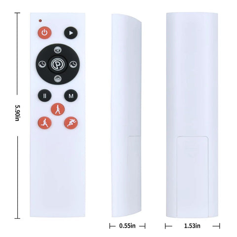 Universal Replacement Remote For Vibration Plate Exercise Machine Works With Most Vibration Plate Brands Infrared No Programming Needed