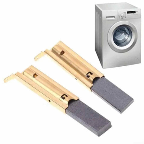 Heavy Duty 2pcs Carbon Brushes For Siemens And Haier Washing Machines L94mf7 Replacement Parts Reliable Motor Performance Durable Copper Core Long Lasting Operation Easy Install Fix Noisy Or Weak Spin Issues