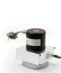 Pull Rope Displacement Potentiometer And Draw Wire Position Sensor Linear Transducer WPS-L 7000mm 8000mm 9000mm 10000mm 11000mm Series With 0-10V Output And Precise 0.1 Linearity For Industrial Motion Control shown from side view.