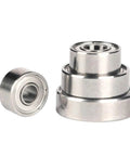 Carbon Brush Micromotor Handpiece Ball Bearing Kit For Electric Nail Drill Hybrid Wear Resistant Anti Rust Sealing Set For 102 102L 105L 120 H120 107 II 10 Pcs 1.5x4x2