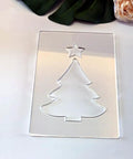 Premium Christmas Lantern Router Templates For Woodworking Shops, 1/4 Thick Clear Acrylic Stencils 5.5 By 8 Inches, tree stencil design.