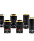 Extra Long Working Distance M Plan Apo Microscope Objective 2X To 50X Parfocal Metallographic Apochromatic Lens, black metal