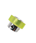 Two Pack Industrial Encoder Measuring Roller Rubber Wheel For Rotary Encoder, Wear Resistant Polyurethane Synchronizer Wheel, 100mm Perimeter And 6mm Hub Hole, Anti Slip Surface, High Rigidity Aluminum Bracket, Durable And Accurate.