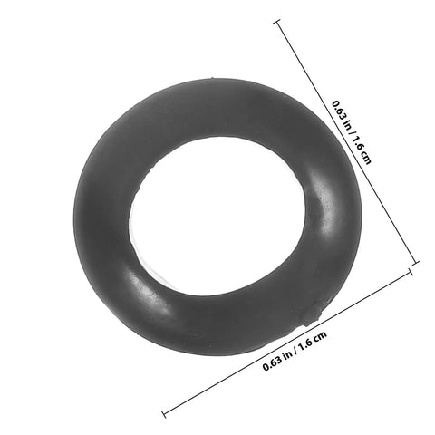 4 Piece Rubber Wire Grommet Kit For Distribution Boxes And Wiring, Flexible Tough Sealing Rings For Home And Industrial Use, Weatherproof Cable Grommets For Clean Cable Management And Easy Wire Passages, Built To Last And Keep Wiring Clean, black rubber grommet, 1.6 cm
