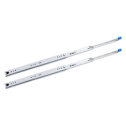 12 Inch Locking Drawer Slides Heavy Duty Full Extension Detachable Rails Up To 265 Lbs For Cabinets RVs And Trucks With Ball Bearing Smooth Operation And Rugged Galvanized Steel Construction, silver pair