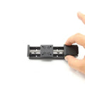 Compact 6mm T Screw Mini Linear Guide Motion Module Table Rail With 30mm Size And NEMA 11 Stepper LW28, Plug And Play For CNC Machines, Robotics, And DIY Automation, Travel From 15mm To 100mm, 0.1mm Accuracy, 20 To 120 mm Per Second, hand adjusting module