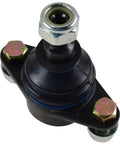 Top view of a ball joint used in Premium 6 Piece Suspension Kit Featuring Front And Rear Lower Control Arms Plus Top Shelf Ball Joints For 2000 To 2006 Bmw X5.