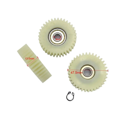 Triple Pack 36T Nylon Planetary Gear Set For E Bike Mid Drive Hubs With 8mm Bearings Replacement Upgrade For Bafang Motors