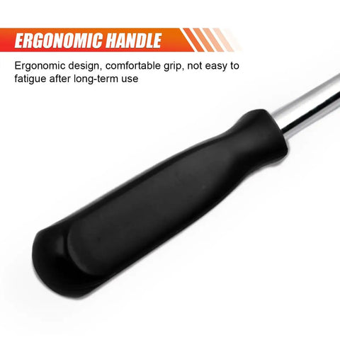 Ergonomic handle of Oil Seal Disassembly Puller With Dual Hook Tips For Quick Oil And Grease Seal Removal Car SUV And Light Truck Repair Tool Rugged