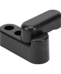 Hella Secure Rv Table Board Buckle Kit Featuring 180 Degree Rotating Lock Clips and Heavy Duty Triangle Brackets In Black, ABS clips for RV tables.