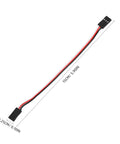 15cm 3-pin female-to-female RC extension cable with measurement for 10 Pack 15cm RC Extension Cables 3 Pin Female To Female Wire For RC Airplane Car Helicopter Boat Receiver And Controller DIY Electronics And Reliable Signal Extension For RC Nerds And Hobbyists.