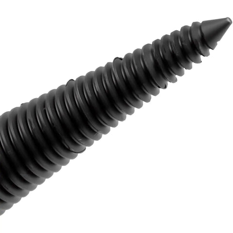 Close-up of tapered spindle arbor adapter for bench grinders, durable steel, 0.6 inch outer diameter