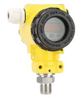 Beefy Explosion-Proof Pressure Transmitter With 4-20mA LCD Display For Harsh Industrial Environments 0 To 1.6 MPa Stainless Steel And Die-Cast Aluminum IP65 Waterproof Full Digital Calibration Anti-Jam Sensor, yellow
