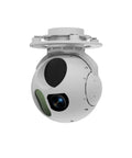 Dual Imaging Electro Optical Drone Pod with Thermal and Visible Light Cameras, 30x Optical Zoom, Laser Target Designator.