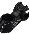 Dope 31.8mm Mountain Bike Stem 60mm Length 25 Degree Rise Aluminum Alloy Black Short Handlebar Stem for Mountain Road BMX Fixie DH