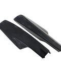 Black Roof Rail End Cap Protector For 2001 2007 Toyota Highlander Luggage Rack Cover Shell Trim Durable Shield