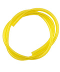 Close-up of yellow Four Sizes Fuel Line Hose Kit With Four Feet Each ID By OD 0.08 By 0.14 1/8 By 3/16 1/8 By 1/4 3/32 By 3/16