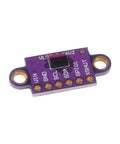 VL53L0X Time Of Flight ToF Laser Ranging Sensor Breakout Module Pack Of 4 I2C For Arduino And Microcontrollers FlightSense Distance Measurement Great For Robotics Projects And Prototyping, close-up view of sensor module