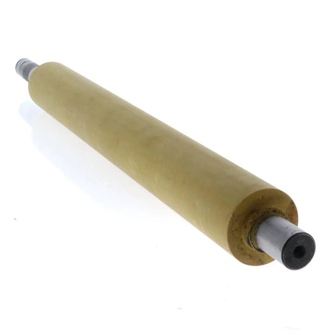 Premium Planer Infeed Roller Replacement Assembly With Rock Solid Grip And Smooth As Butter Feeding For Woodshop Pros Who Demand Top Shelf Build Quality And Zero Slip Performance During Heavy Daily Planing Jobs - close-up view of roller with anti-skid surface.