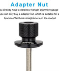Road Bike Shifter Angle Measure Tool Adapter For Precise Derailleur Alignment Gauge Nut And Adjustable Brake Lever Height
