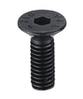 Close-up of M4x10 flat head screw for Beefed-Up Derailleur Hanger 461 D494 Compatible with Hanger No 40 Quick Install, black