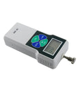 Digital Force Gauge 500N With Real Time Peak And First Peak Modes For Push Pull Testing Pro Grade Tough Yet Precise 50 Kg And 110 Lb Capacity Measures In Newtons Kilograms Pounds And Ounces Flexible Unit Conversion For Tensile And Compression, white handheld digital force gauge with display