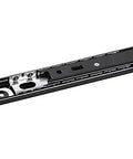 Heavy Duty Two Section Metal Drawer Slides With Ball Bearing Rails Side Mount 11 Inch Black, cold-rolled steel, zinc-plated