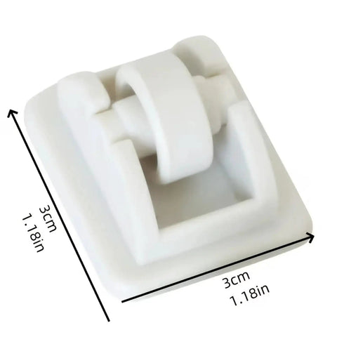 Eight 360 Degree Self Adhesive ABS Caster Wheels For Small Appliances Trash Cans Organizers And Craft Projects Multicolor