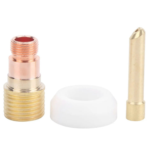 Pro Grade Ceramic TIG Cup Kit With Alumina For 0.1 Inch Torch Cups WP 17 18 26 1.6 Air Cooled TIG Welding Accessories