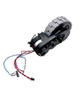 Left and right wheel assembly for Ecovacs Deebot Omni Turbo vacuum, with tire and wiring harness