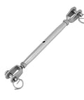 Stainless Steel Closed Jaw Rigging Screw Turnbuckle For Marine Boat Yacht M12 Heavy Duty fastener with closed jaws.